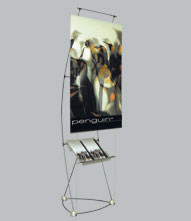 sisteme de afisaj penguin space rollup roll up baner banner