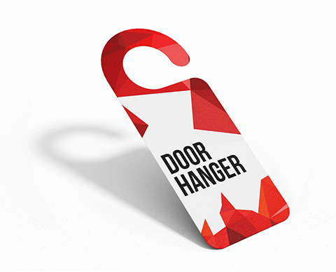 Door hangers |  PRINTCENTER - Tipar digital, offset, indoor, outdoor