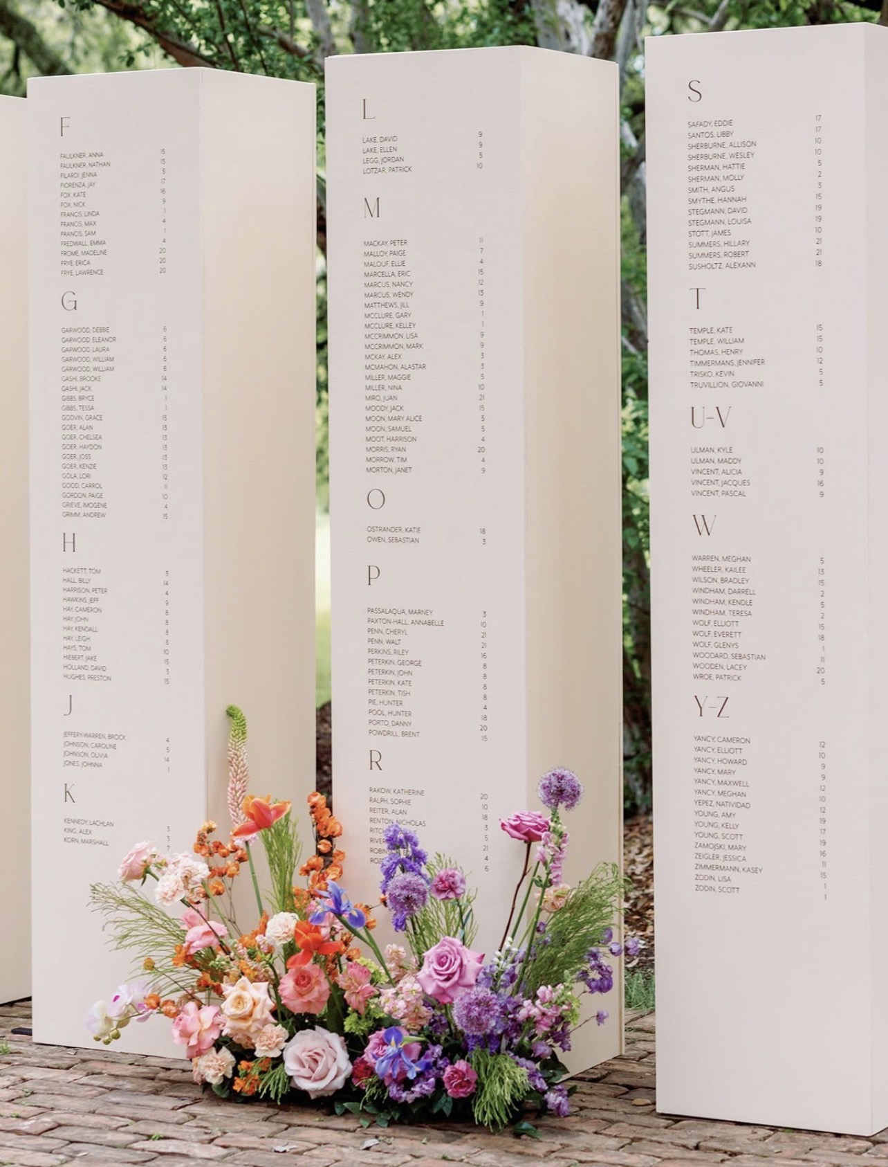 Totem carton lista invitati evenimente - de la 160.00 LEI |  PRINTCENTER - Tipar digital, offset, indoor, outdoor