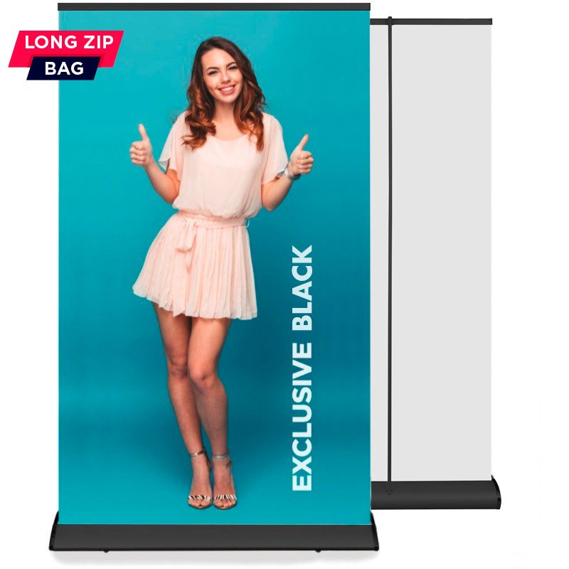 Roll up Exclusive Black 150x200 | Printcenter