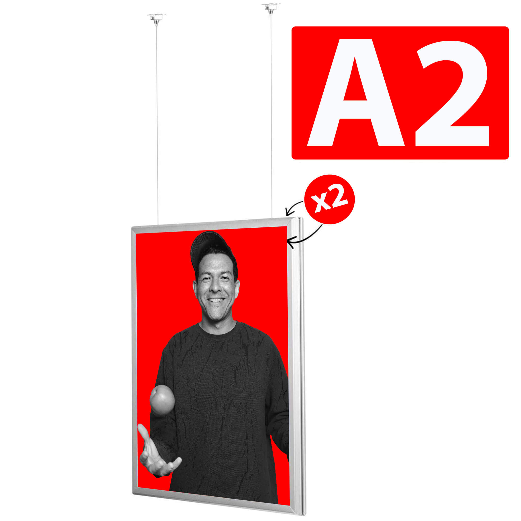 Hanging  Click Frame - de la 180.27 LEI |  PRINTCENTER - Tipar digital, offset, indoor, outdoor