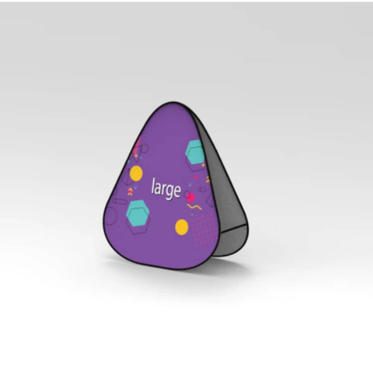  Pop Up Banner Triunghi L - de la 1339.85 LEI |  PRINTCENTER - Tipar digital, offset, indoor, outdoor