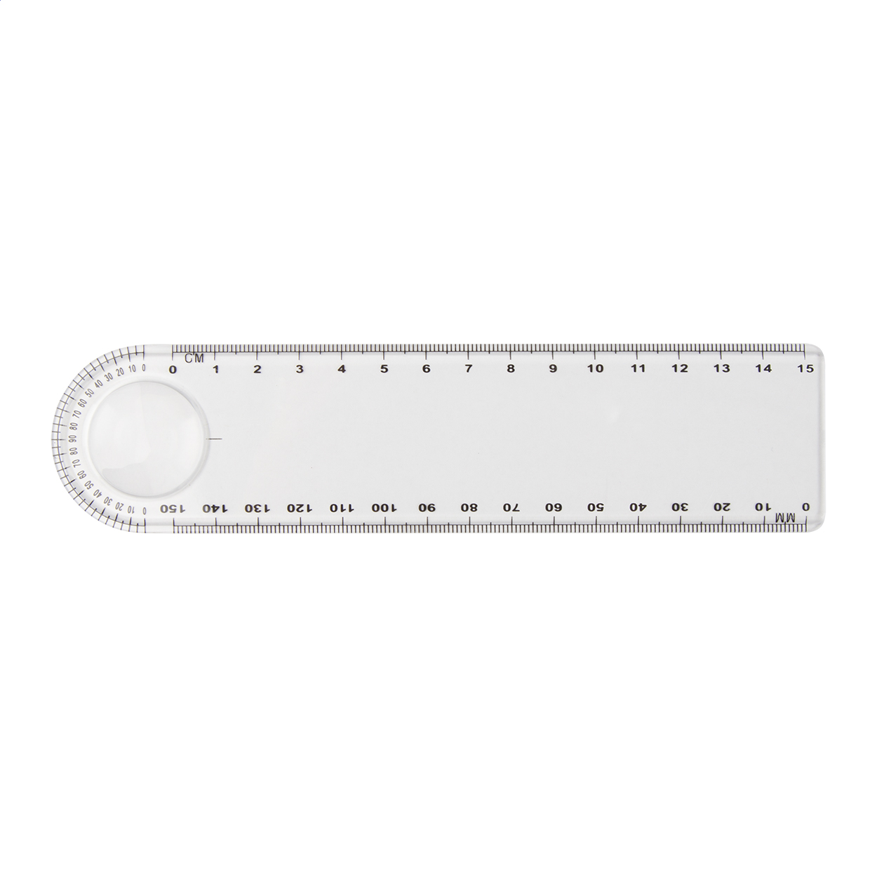 Riglă plastic cu lupă 15 cm - de la 1.04 LEI |  PRINTCENTER - Tipar digital, offset, indoor, outdoor