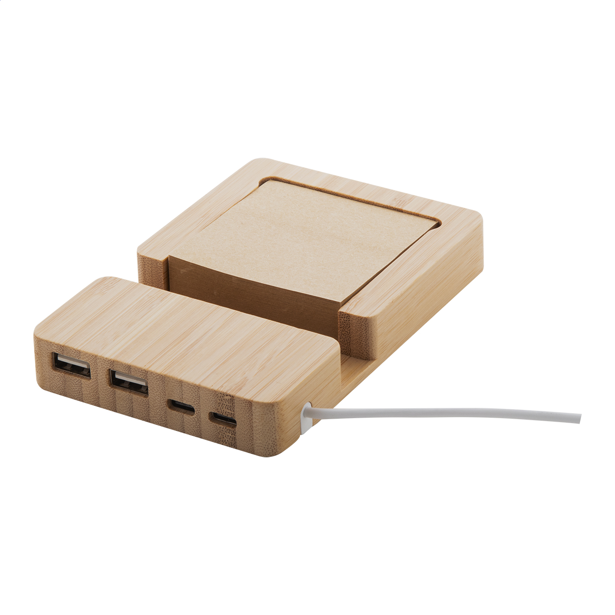 Hub USB bambus cu notițe - de la 32.30 LEI |  PRINTCENTER - Tipar digital, offset, indoor, outdoor
