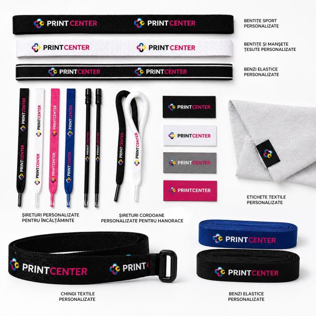 Benzi, Șireturi și Panglici Personalizate |  PRINTCENTER - Tipar digital, offset, indoor, outdoor