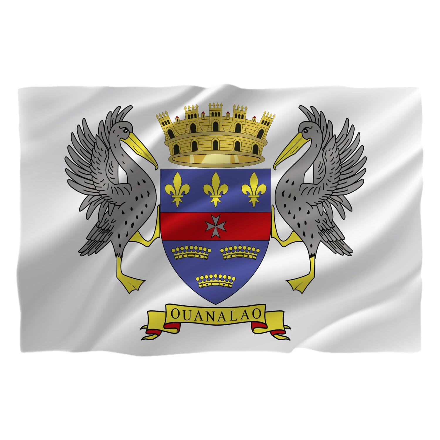 Drapel Saint Barthelemy - de la 9.00 LEI |  PRINTCENTER - Tipar digital, offset, indoor, outdoor