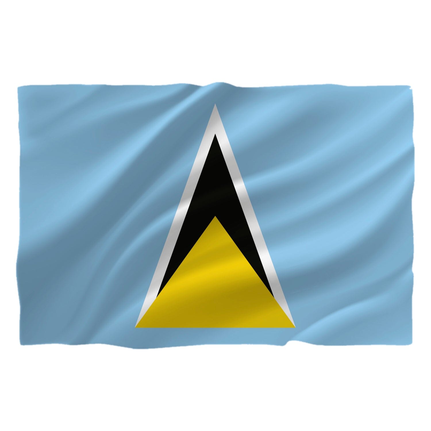 Drapel Saint Lucia - de la 9.00 LEI |  PRINTCENTER - Tipar digital, offset, indoor, outdoor