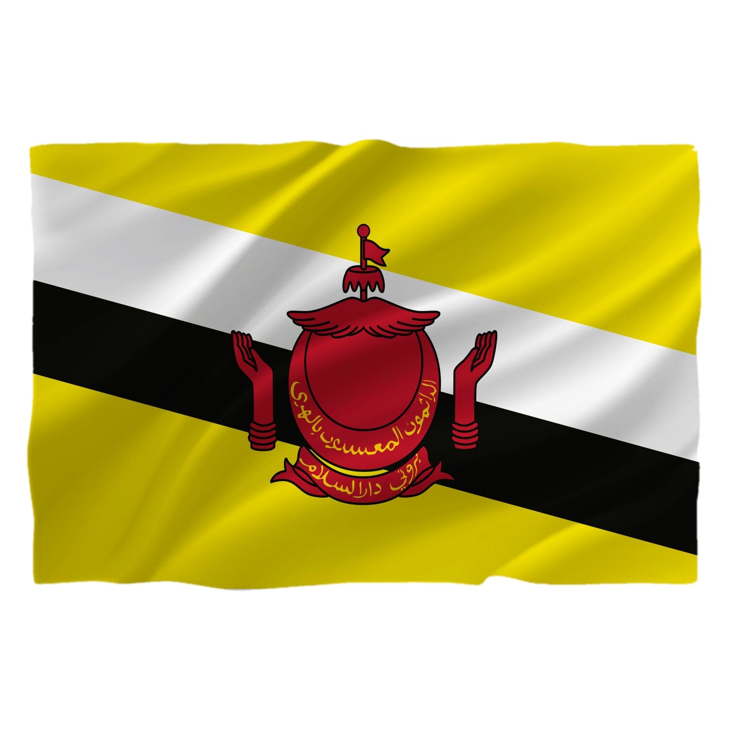 Drapel Brunei Darussalam - de la 9.00 LEI |  PRINTCENTER - Tipar digital, offset, indoor, outdoor