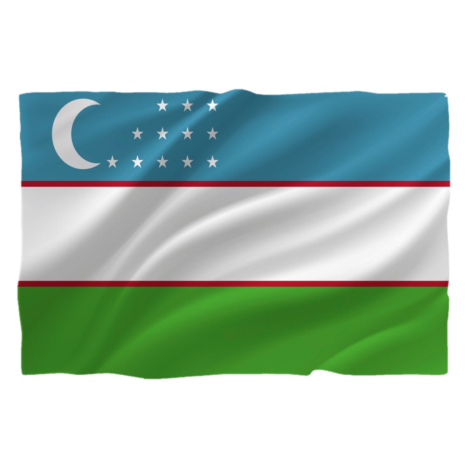 Drapel Uzbekistan - de la 9.00 LEI |  PRINTCENTER - Tipar digital, offset, indoor, outdoor