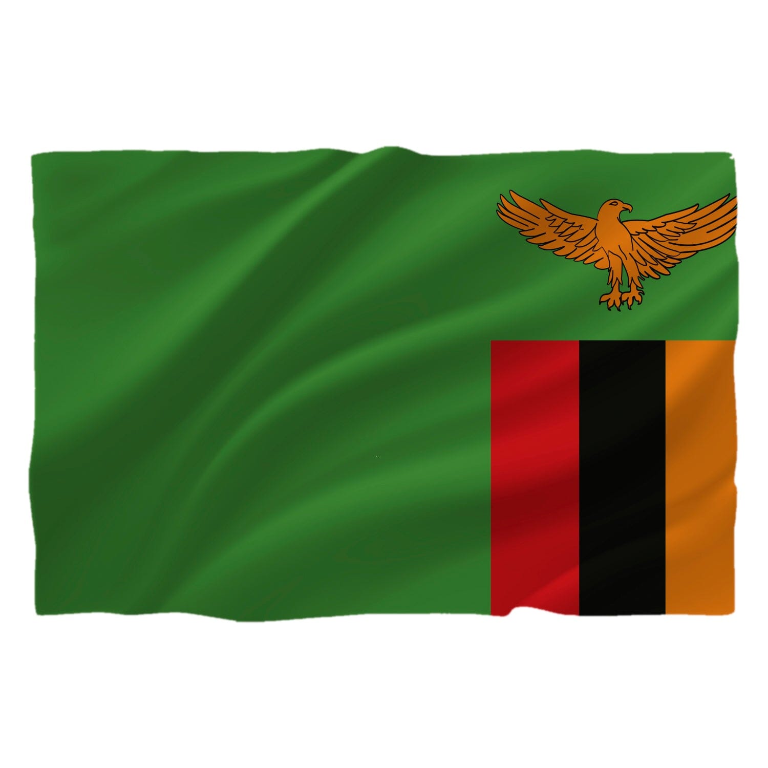 Drapel Zambia - de la 9.00 LEI |  PRINTCENTER - Tipar digital, offset, indoor, outdoor