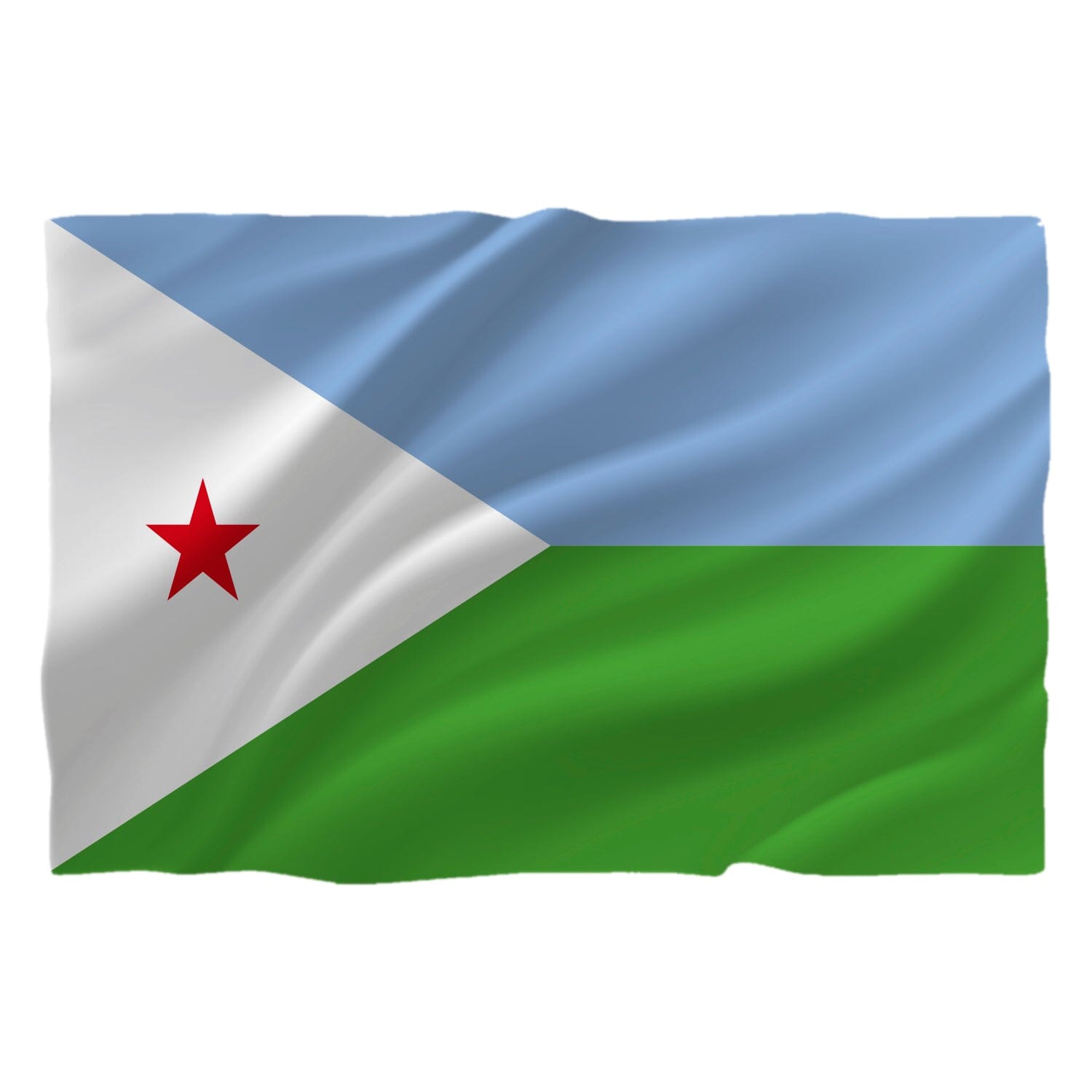 Drapel Djibouti - de la 9.00 LEI |  PRINTCENTER - Tipar digital, offset, indoor, outdoor