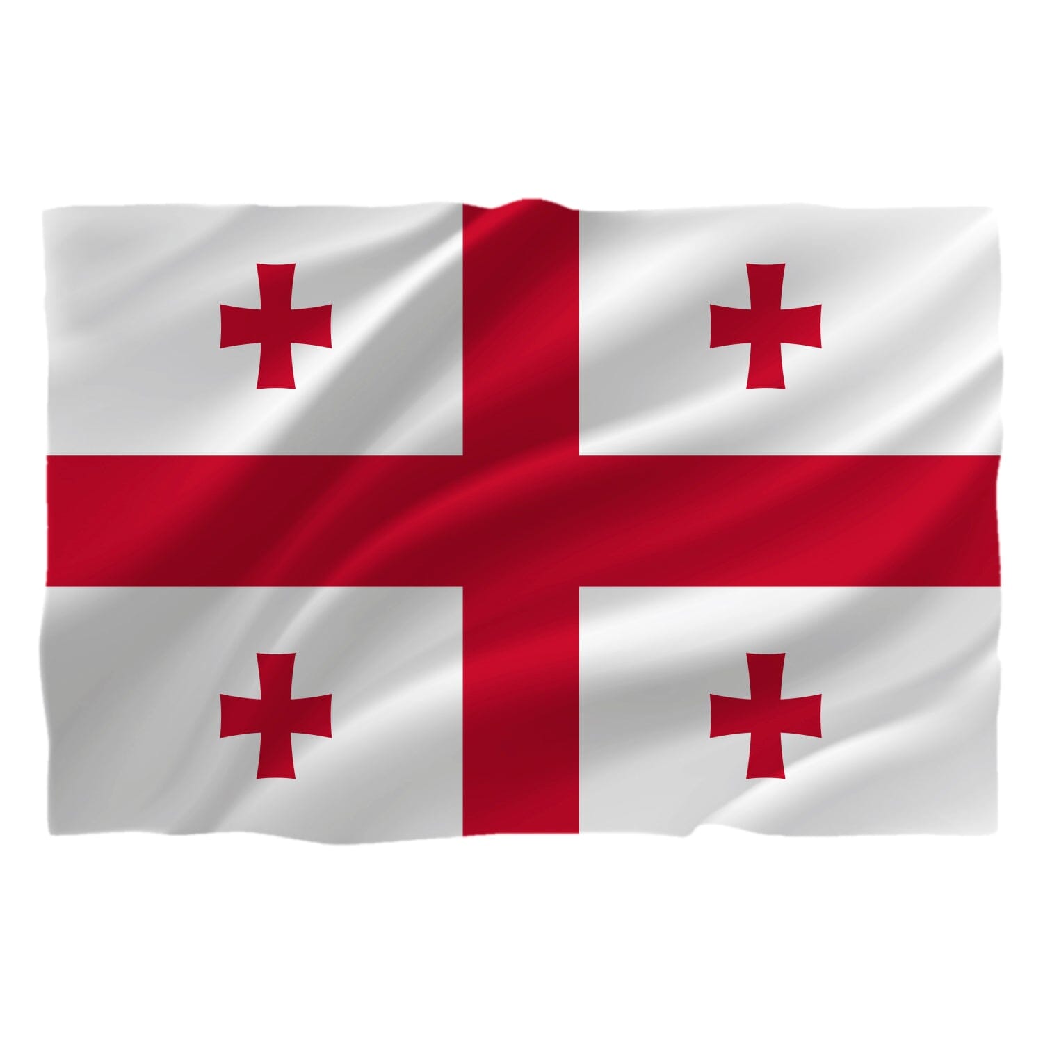 Drapel Georgia - de la 9.00 LEI |  PRINTCENTER - Tipar digital, offset, indoor, outdoor