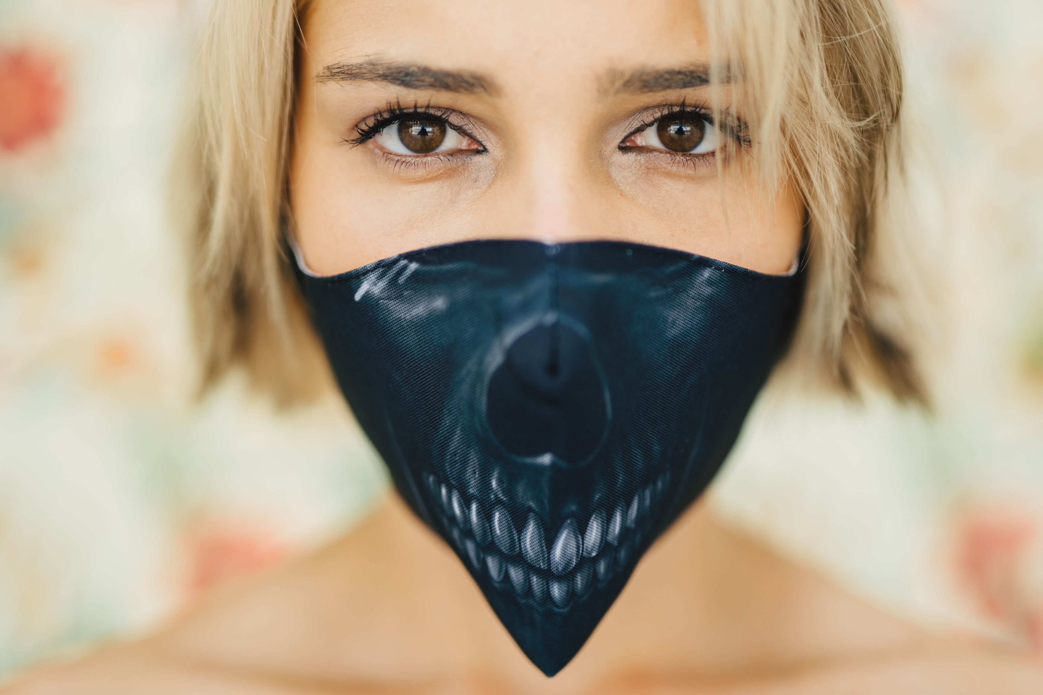 Mască Black Skull