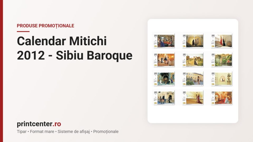 Calendar Mitichi 2012 - Sibiu Baroque