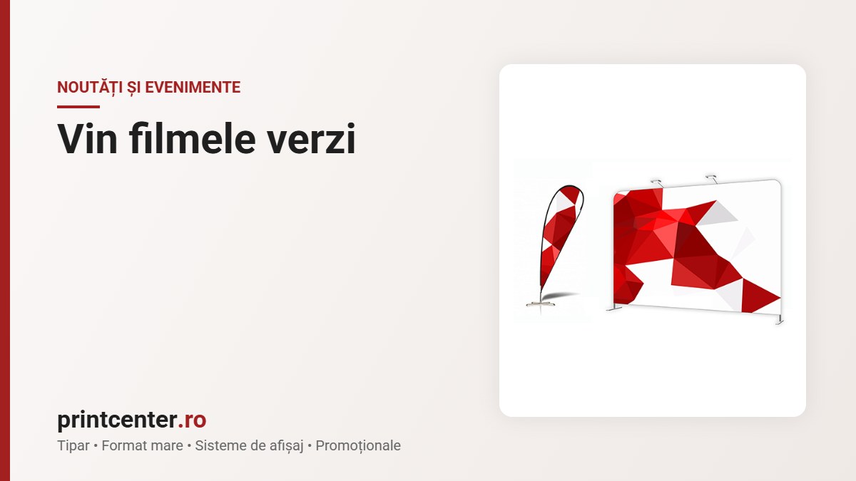 Vin filmele verzi