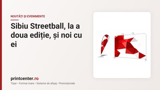 Sibiu Streetball, la a doua ediție, și noi cu ei